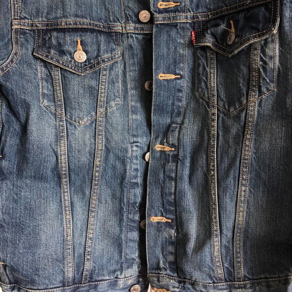 Levi's Denim Jacket Size M - Picture 4 of 4